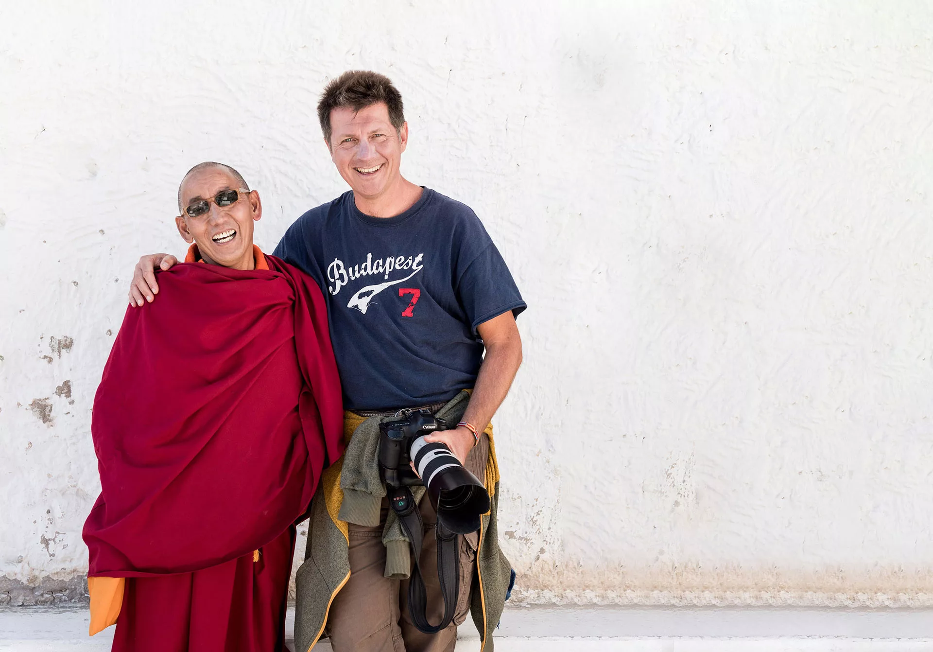 Szabó Zoltán fotográfus, a Kincseskamera túravezetője tibet
