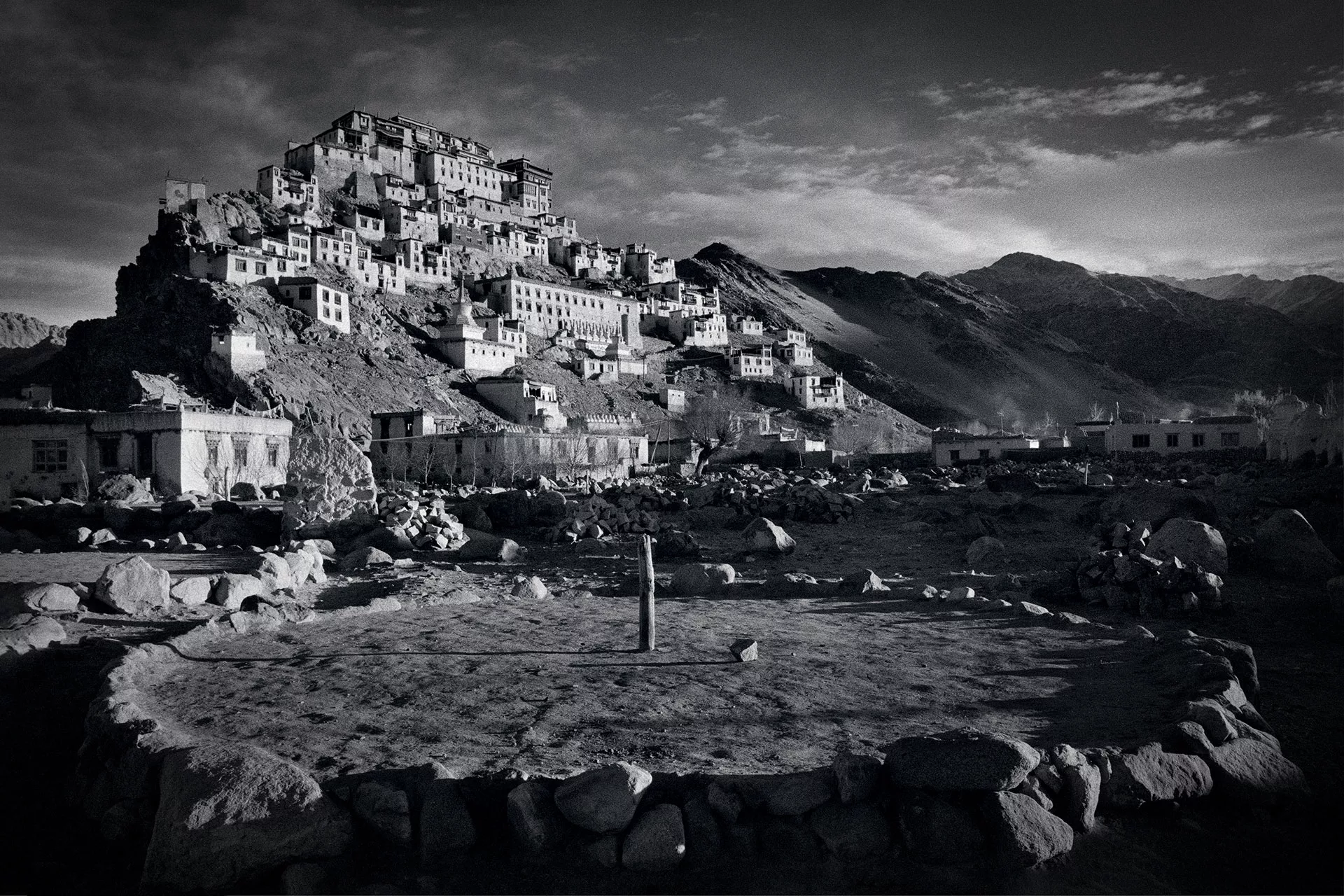 Tibet Ladakh, India, Thikse kolostor