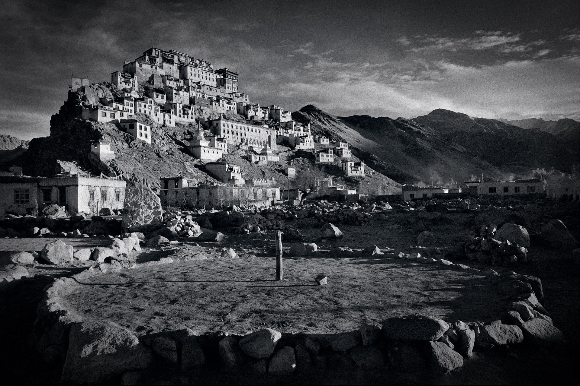 Tibet Ladakh, India, Thikse kolostor