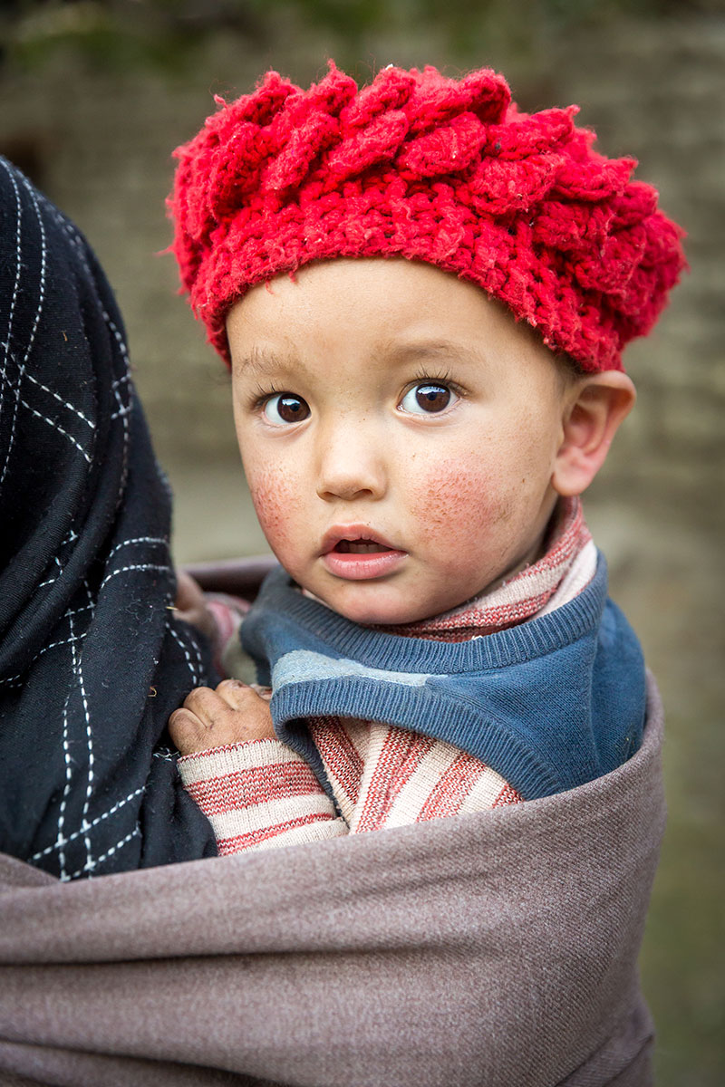 Hussainabad Broq village