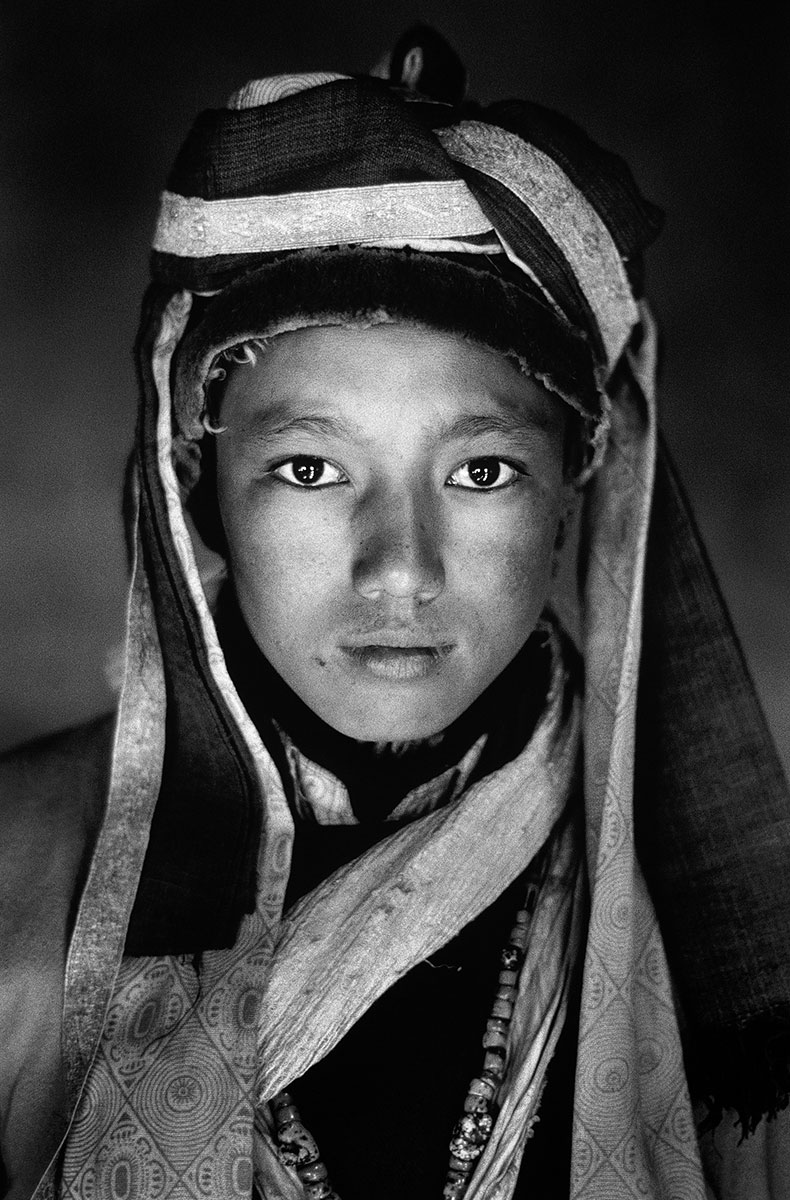 Ladakh, India, Tibet, portré