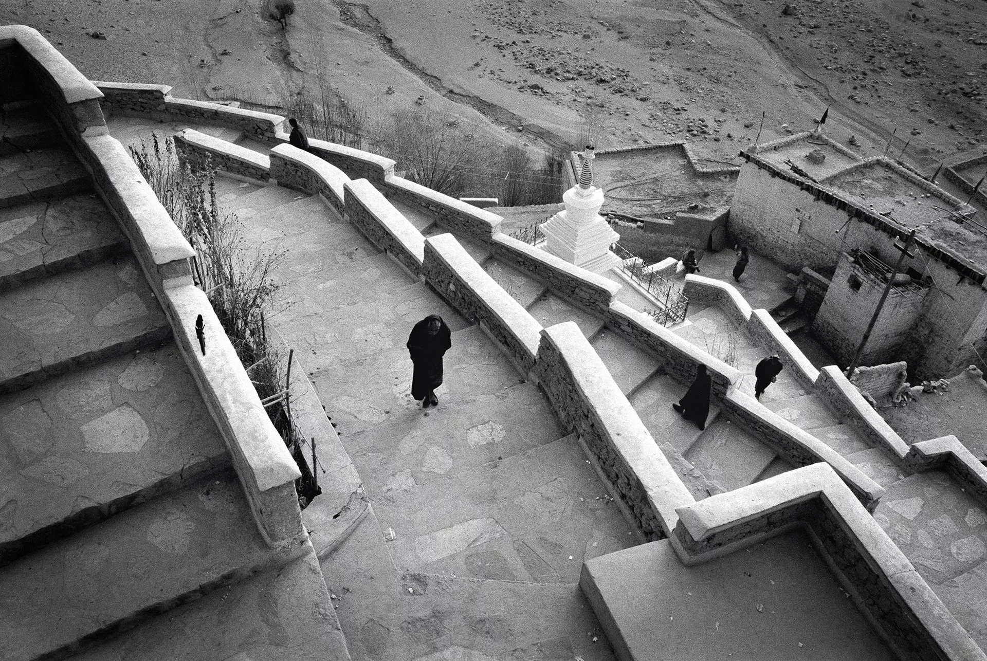 Ladakh, India, Tibet, Thikse kolostor