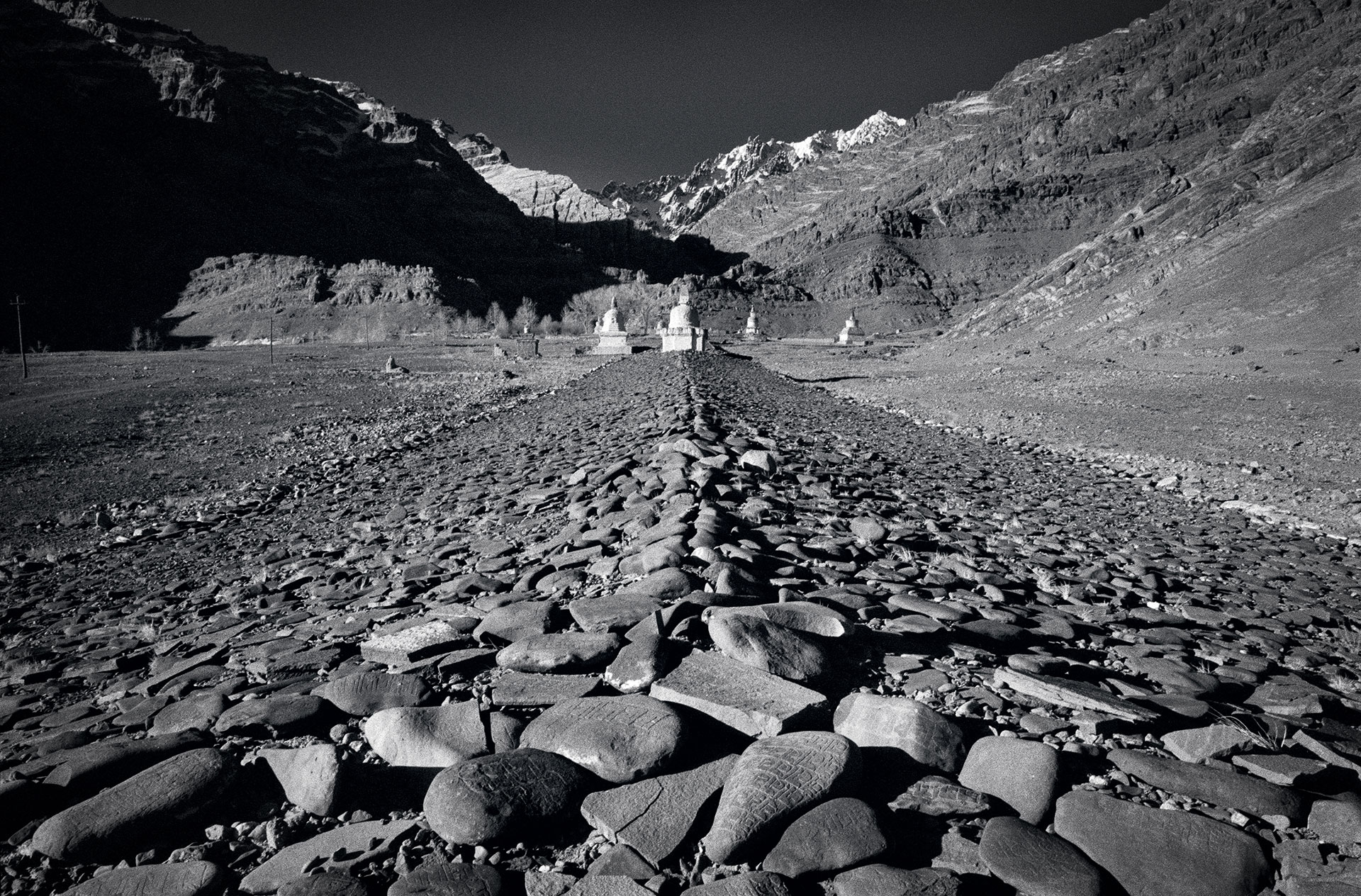Tibet Ladakh, India, imakövek, Hemis