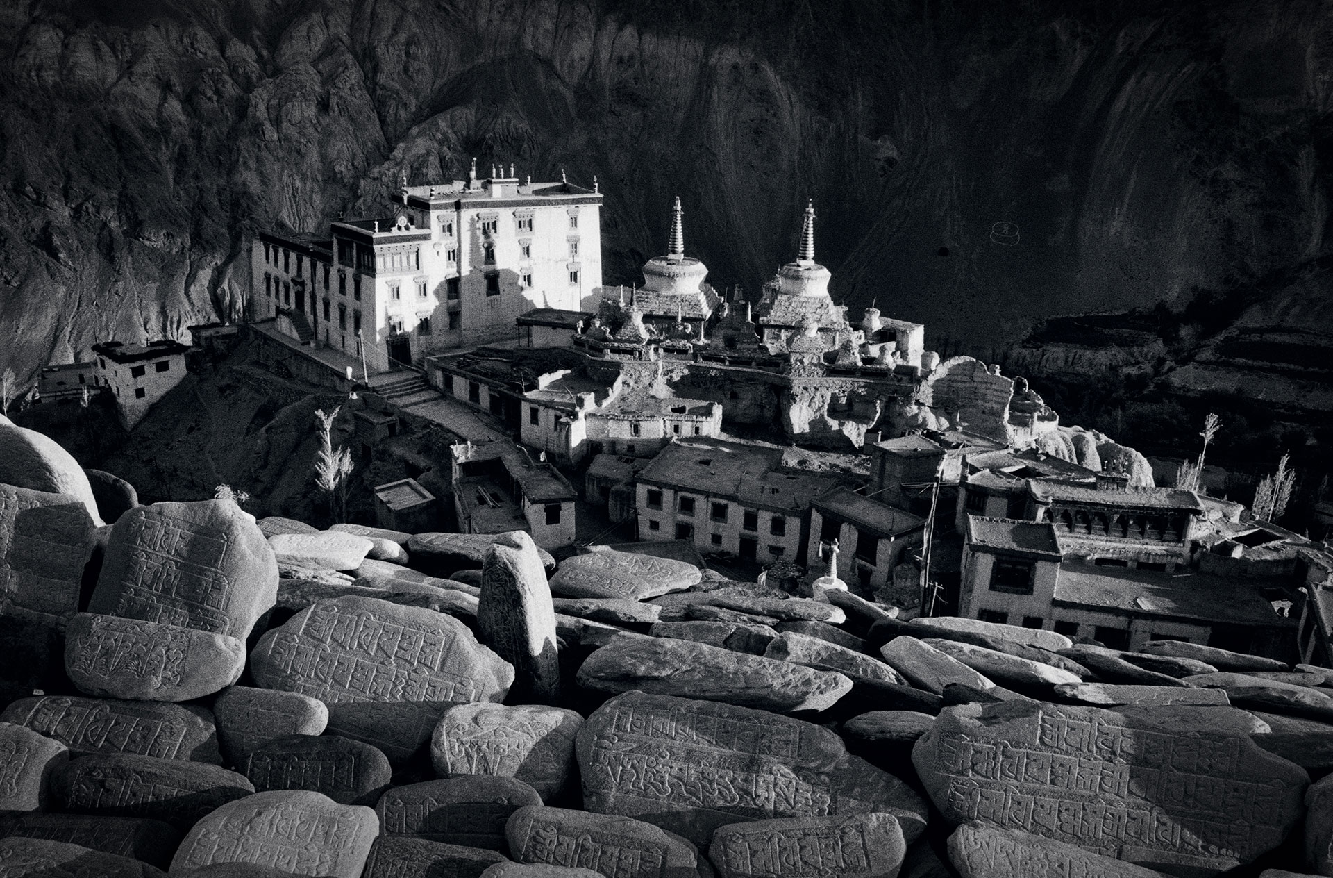 Tibet Ladakh, India, Lamayuru kolostor, imakövek