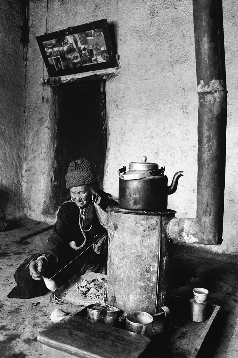 Ladakh, India, Tibet, Lamayuru konyha