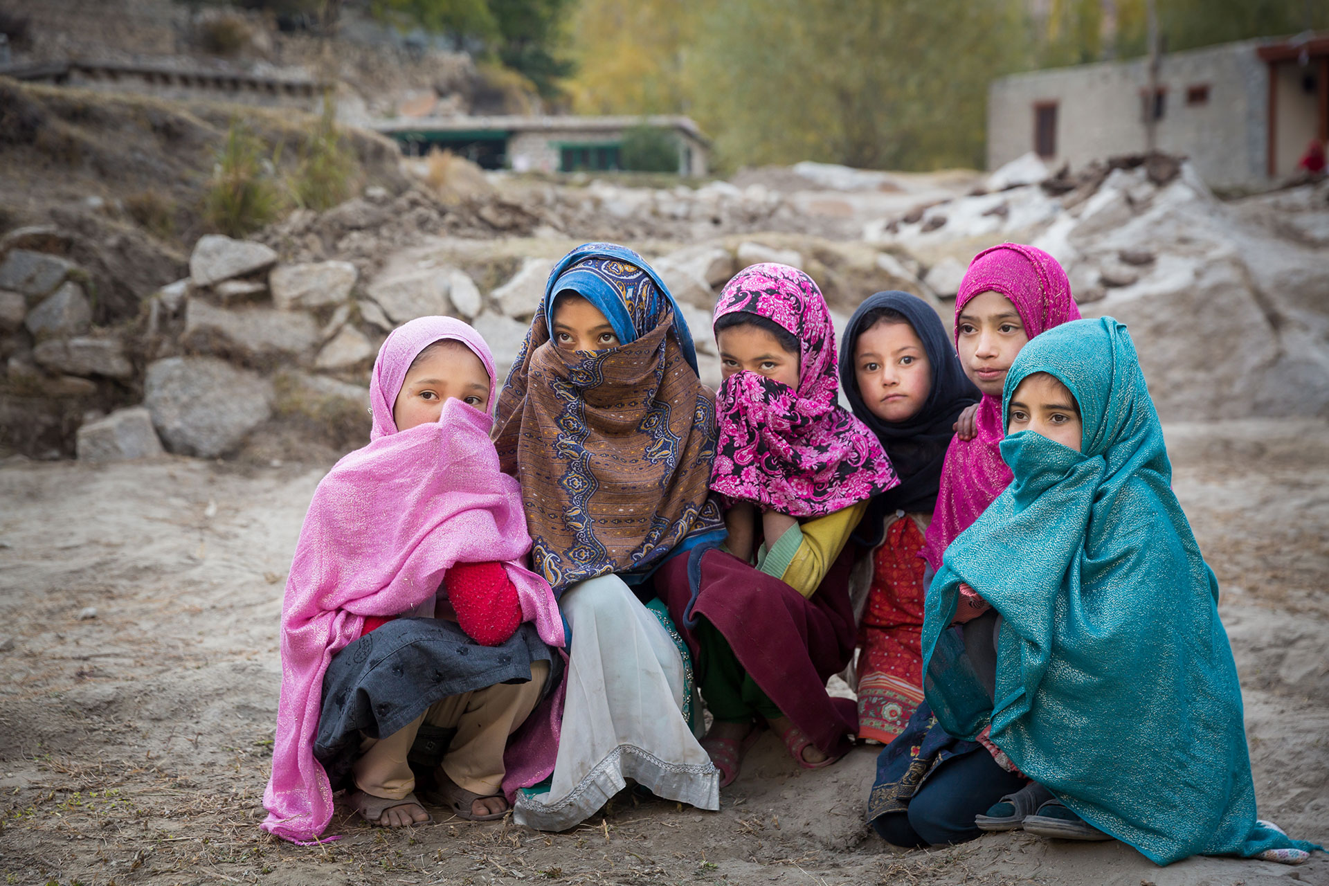 Hussainabad Broq village