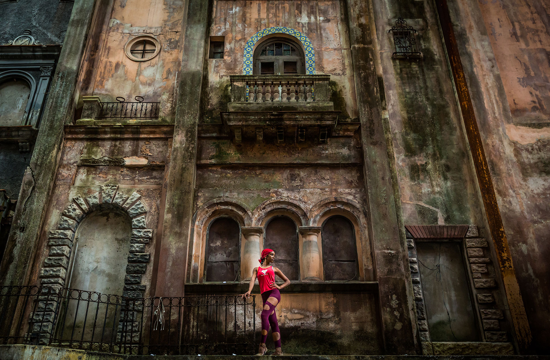 Cuba, Havana, compania de danza „Raizes Profundas”, calle Consulado y Animas, director Raiza Jimenez 052 539 698