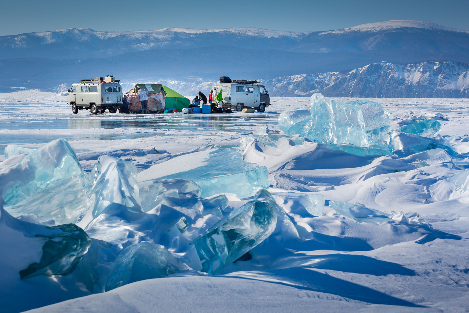ice camp, near Onguryon