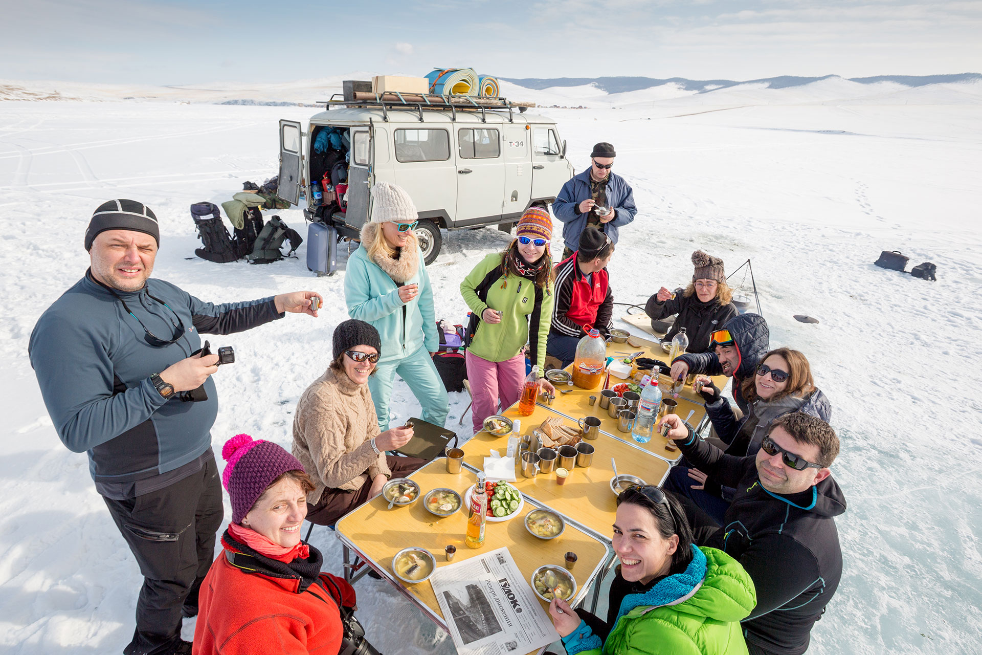 ice hole fishing, Yalga