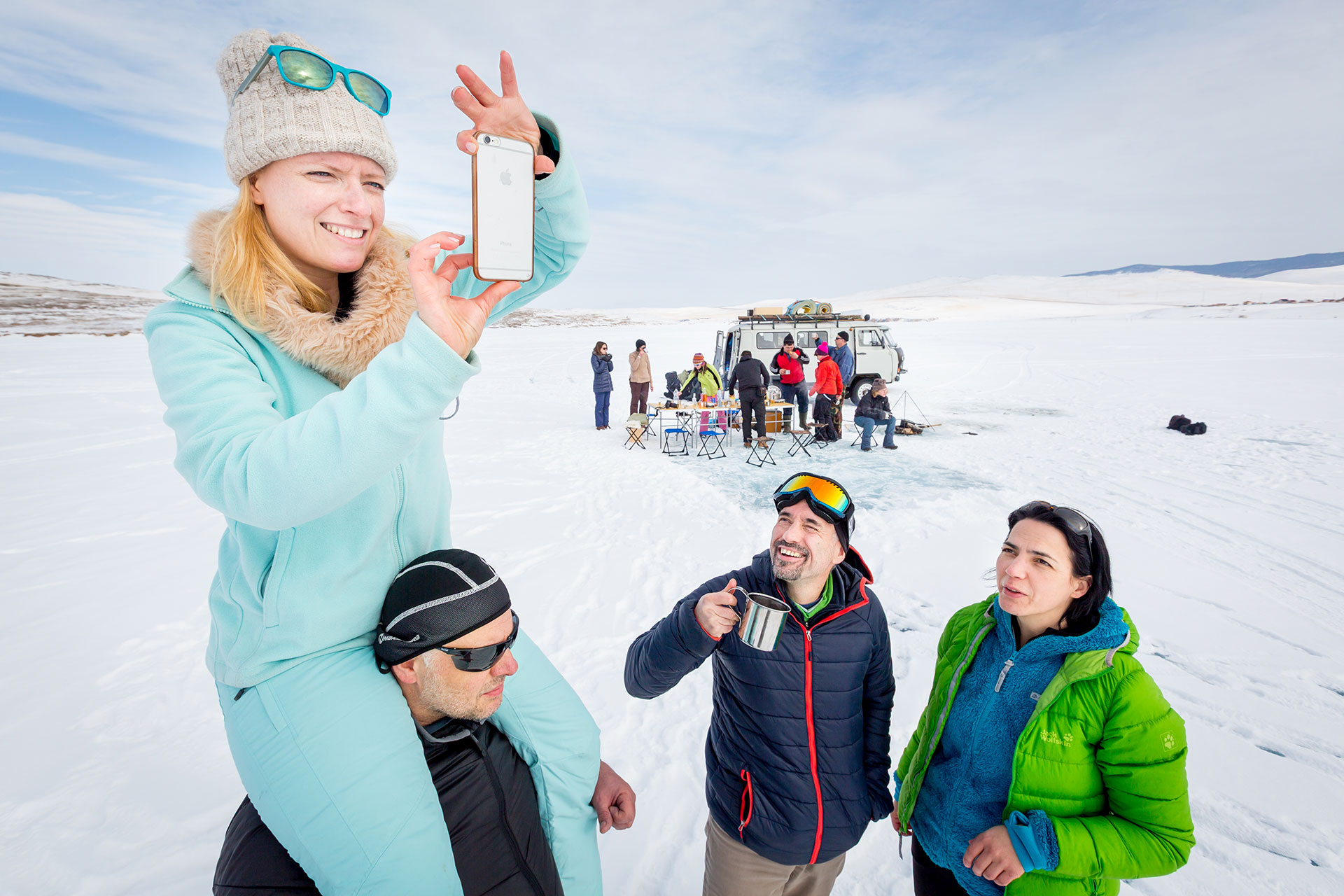 ice hole fishing, Yalga