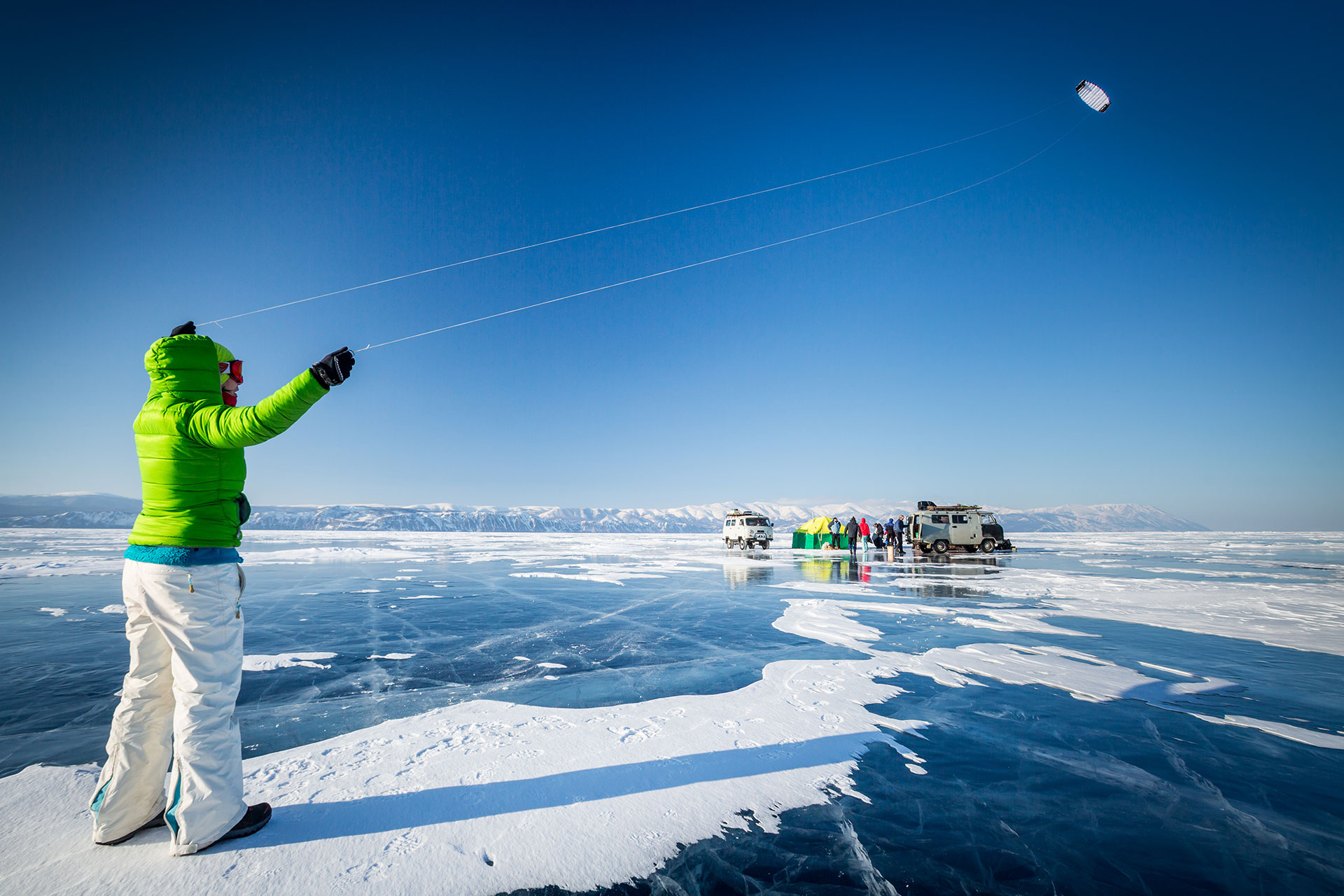 ice camp, near Onguryon