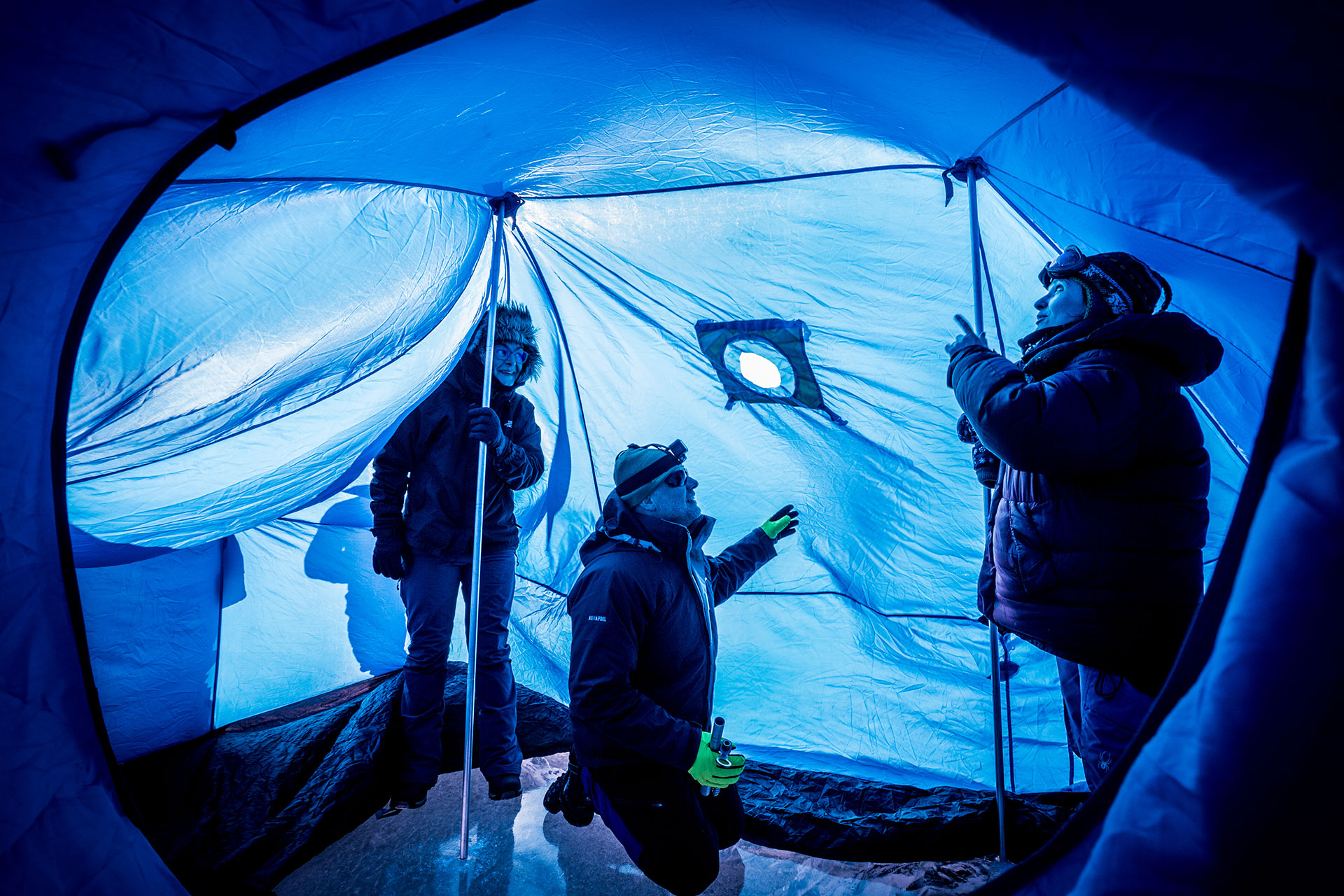ice camp, near Onguryon