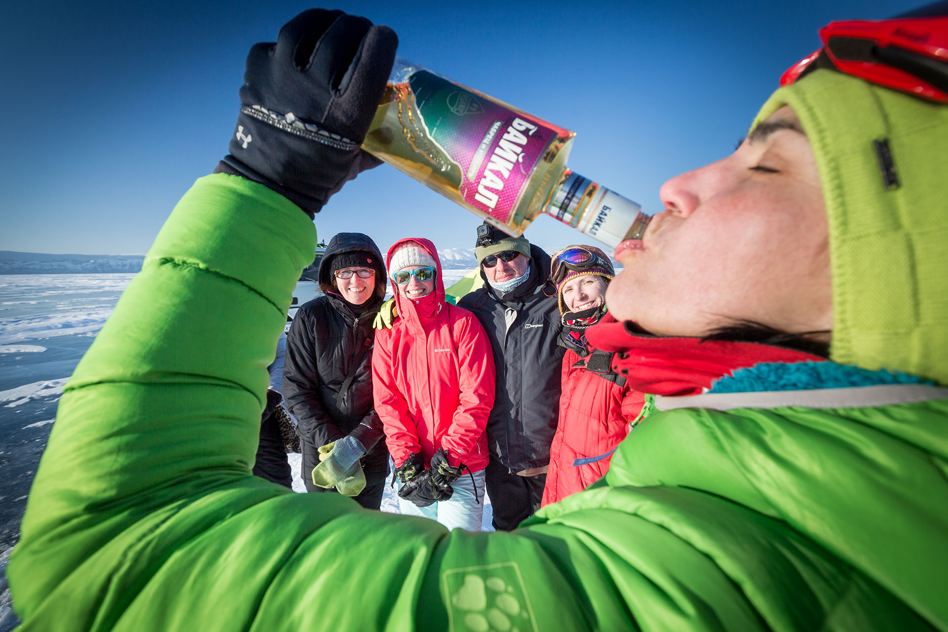 ice camp, near Onguryon