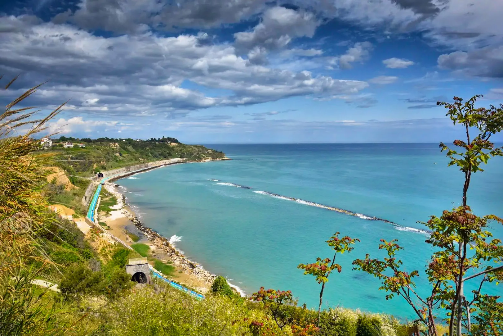 Ortona Beach bicikliút Olaszország